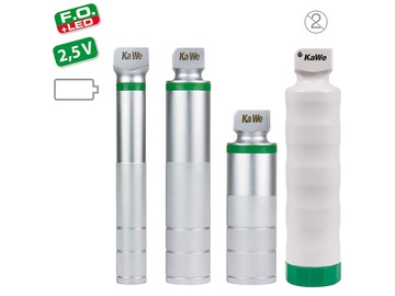 Ларингоскоп KaWe FO LED батарейні рукоятки 2,5 В